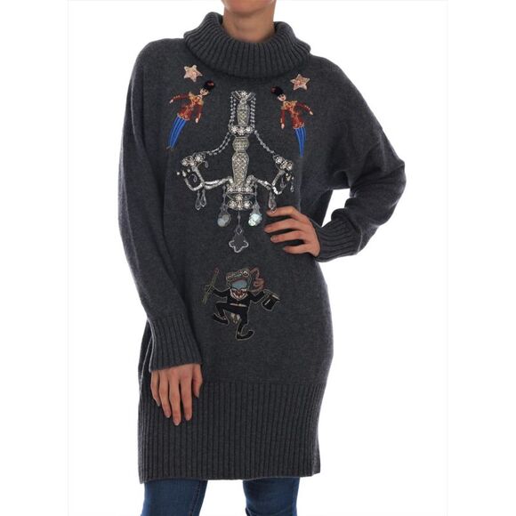 Dolce & Gabbana Women Gray Sweaters - Picture 1 of 8